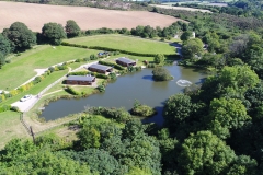 lodges on lakeside holiday Cornwall