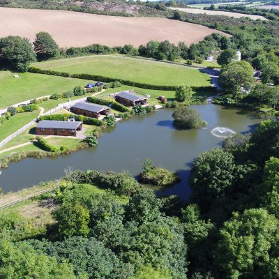 Aerial View of Lodges