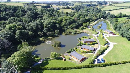 Coarse Fishing Holidays from Nanpusker Lakeside Lodges offers Fishing Holidays in Cornwall via two lakes brimming with crucian carp, bream and carp up to 28 lbs