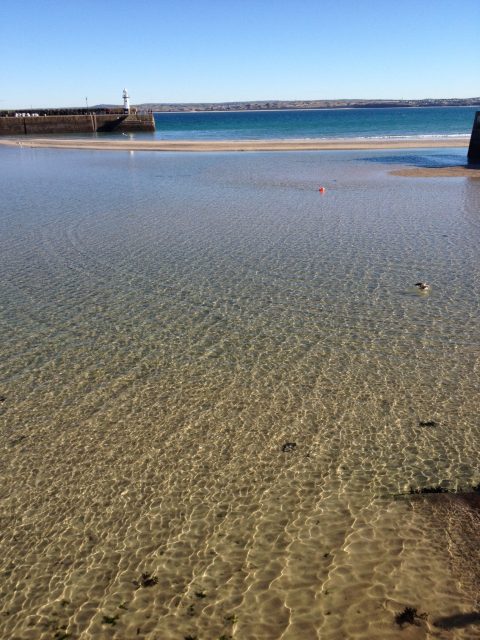 St Ives harbour Cornwall - approximately 7 miles away