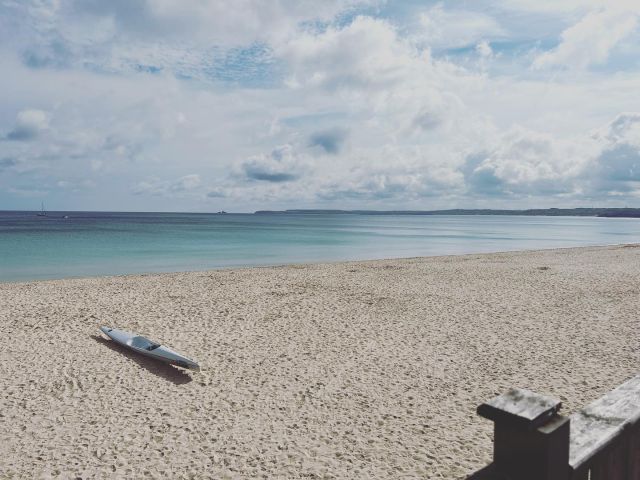 No better way to start the day.
Beach #paddling #sun #freedom